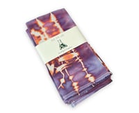 Burgundy And Orange II Cotton Napkins- Set Of 4