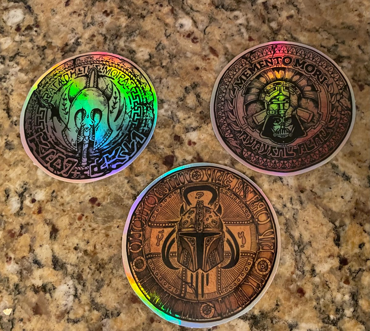 Ancient Coin Sticker Pack. | MandoArms