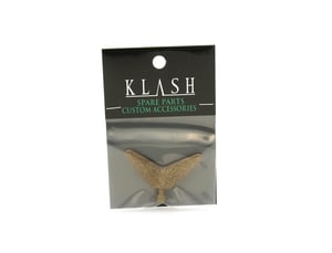 Image of Tiny Klash Transfer Tail ( BROWN/GOLD FLAKE)