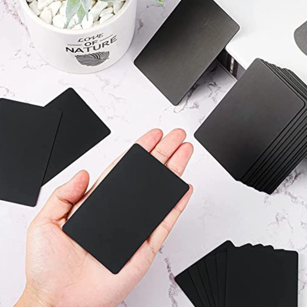 Image of  Black Custom Digital Business Card