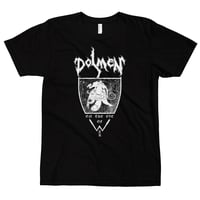 Image 1 of DOLMEN - ON THE EVE OF WAR SHIELD (WHITE PRINT)
