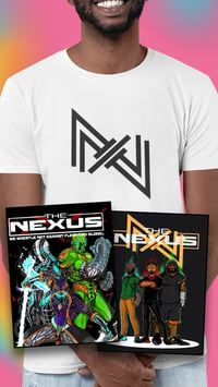 Signed Comic Book + Tee Combo (Black Friday + Cyber Monday Special)