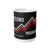 The Pocono Mountains Retro Mug