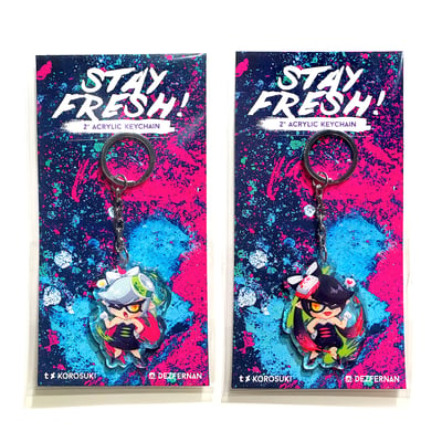 Image of Squid Sisters Keychains