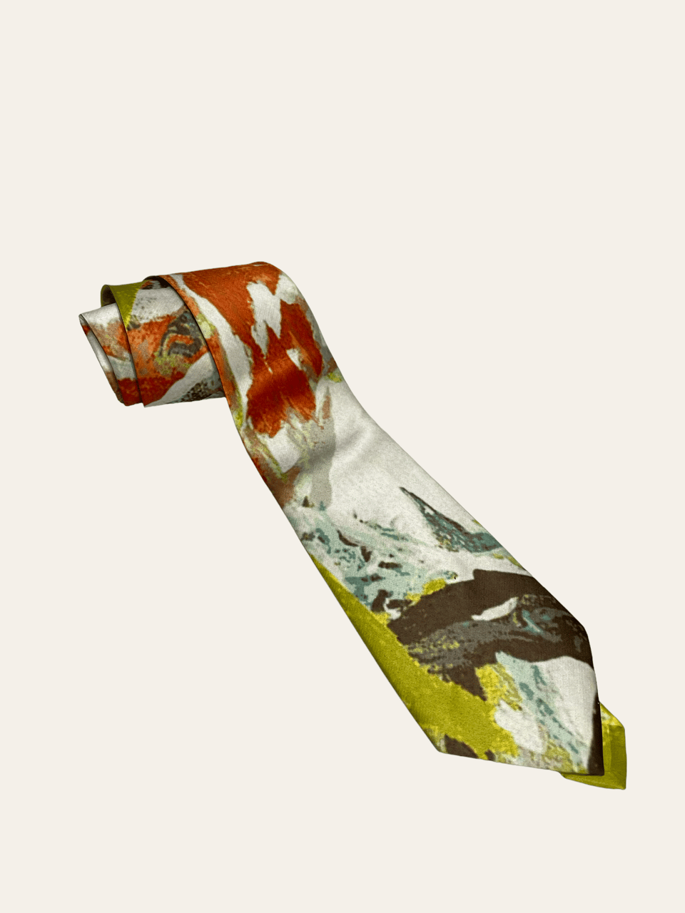 Image of Clematis Chartreuse Men's Tie