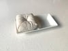 Porcelain Pincushion - White Diamonds