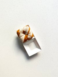 Image 1 of Porcelain Pincushion - Brushed - Butterscotch