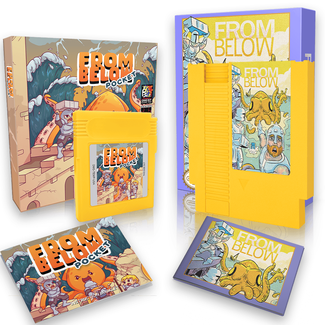 From Below Bundle 10 OFF) Game Boy & NES Preorder Hughson
