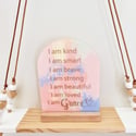 Personalised Affirmation Plaque