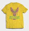 Hans Gruber and the Die Hards Yellow Bat Shirt