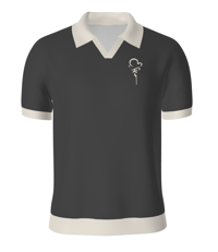 Image 3 of NUVM Prep V-Neck Polo 