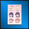 Mini sticker sheet