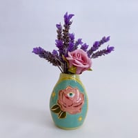 Image 1 of Bud Vase - Pink Rose 