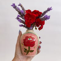 Image 1 of Bud Vase - Red Rose.