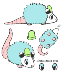 Image 5 of Trash Puppy Plush