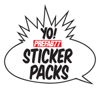 Image 1 of PREFAB77 sticker pack