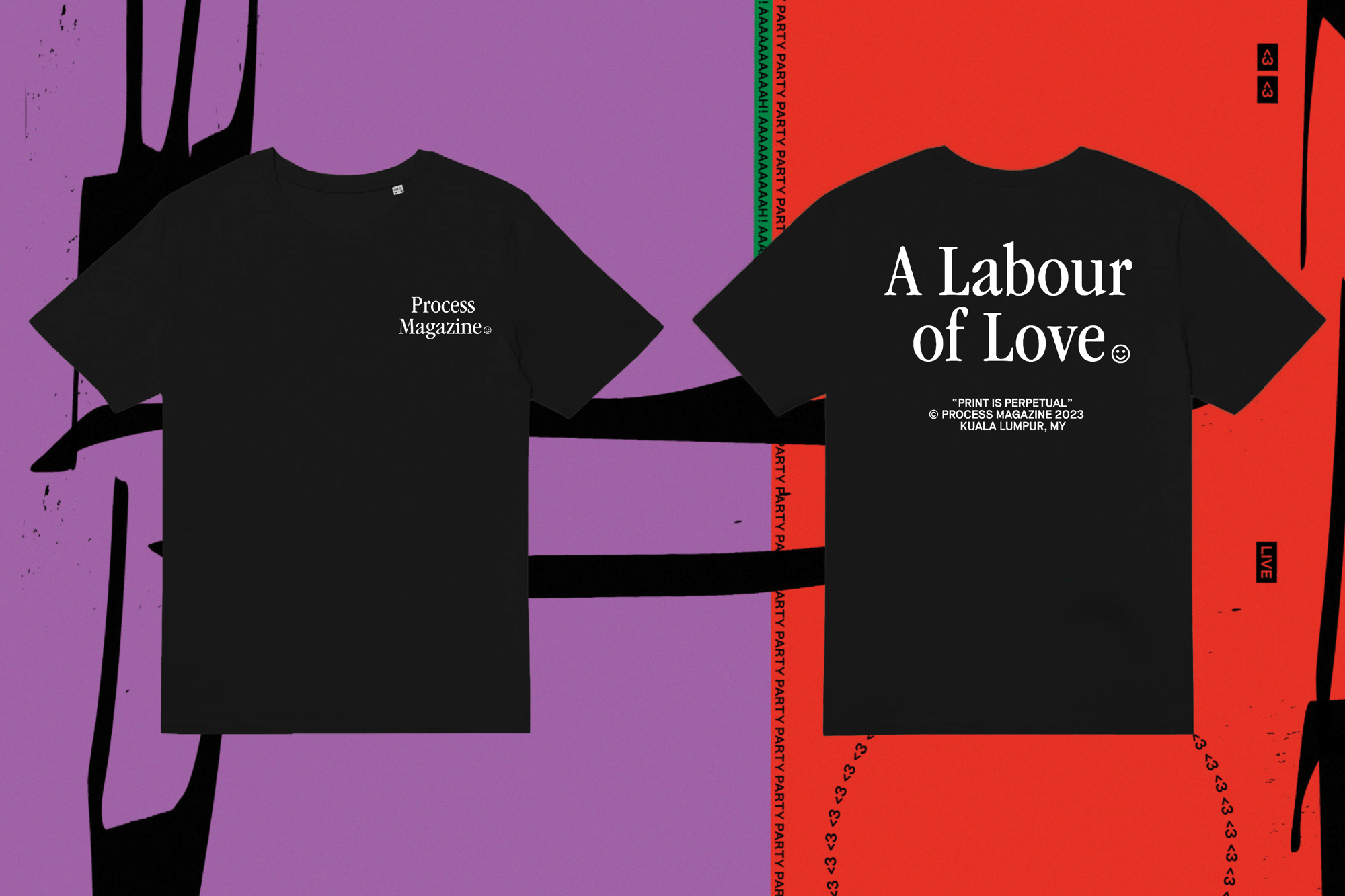 Image of Labour of Love Tee Black