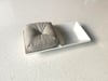 Porcelain Pincushion - Sparkle - Linen - METALLIC