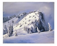 Image 1 of a break in the storm (mount seymour)