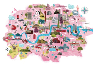 Image of Map of London