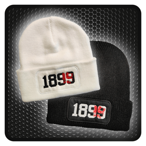Image of BEANIE BLACK OR WHITE 1899