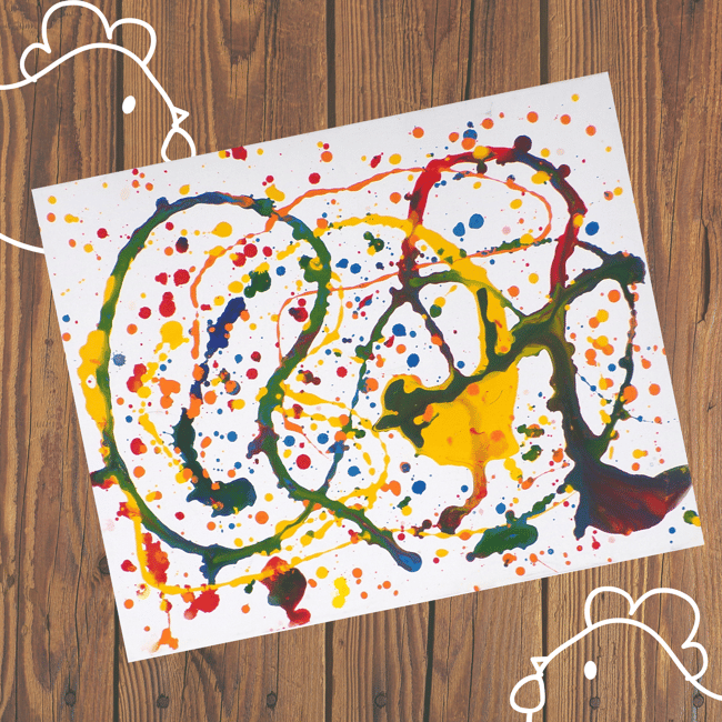 Chicken and the Northern Lights Fine Art Print