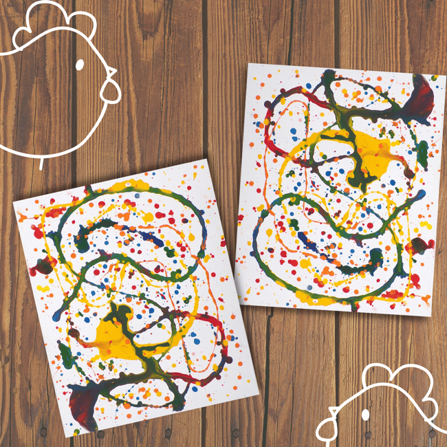 Chicken and the Northern Lights Fine Art Print