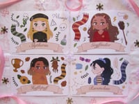 Image 1 of HOGWARTS HOUSES PRINTS