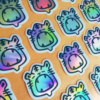 Image 1 of Tiger Holographic Sticker