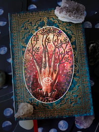 Image 2 of Red Garden Witch Holographic Sticker