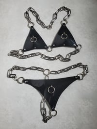 Image 1 of Black PVC Chain Set