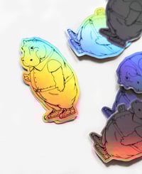 Image 2 of Sticker Hippopotame