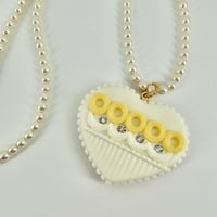 Image 2 of Sailor Moon x Q-Pot Moon Princess Serenity Sugar Cookie Necklace