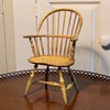 Miniature Hoop-back Windsor Chair - Aged Straw Paint 
