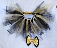 Image 2 of Gold & Black Bow 🎀