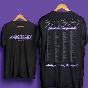 Masquerade 2022 Tour Shirt