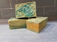 Image 1 of SALIORS DELIGHT: ORANGE AT NIGHT   : SALT SOAP