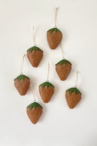 Image 1 of Fresh Strawberry Ornament