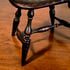 Miniature Hoop-back Windsor Chair - Aged Black Paint Image 2