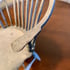 Miniature Continuous-arm Windsor Chair - Aged French Blue Image 4