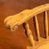 Miniature Comb-back Windsor Chair - Aged Straw Paint Image 2