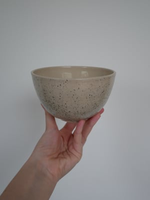 Image of Set of Three Splattered Bowls
