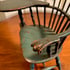 Miniature Comb-back Writing-arm Windsor Chair - Aged Windsor Green Paint Image 3