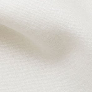 West Coast White 100% Wool Yardage