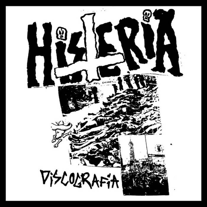 Image of HISTERIA - "discografía" Lp