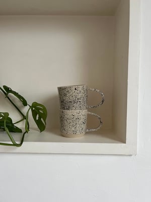 Image of White Splattered Mug