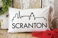 Scranton Skyline pillow