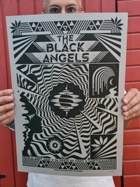 Image 3 of The BLACK ANGELS (Route du rock 2023) screenprint poster