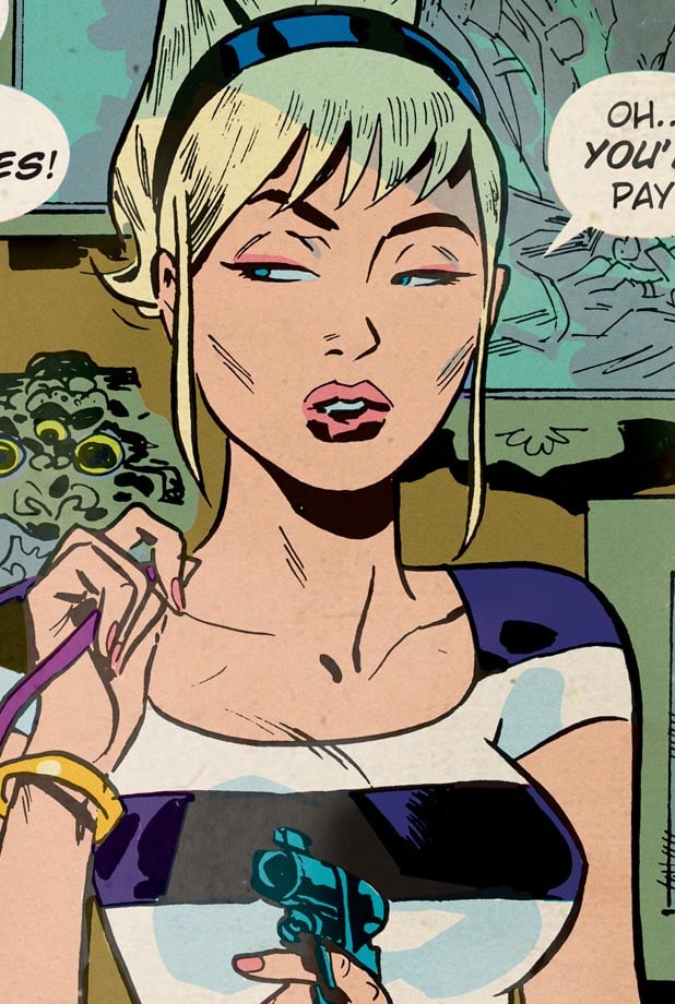 Image of PRINT: BETTY GONNA SHANK YOU