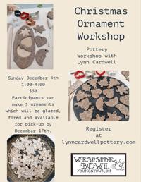 Image 1 of Christmas Ornament Workshop 
